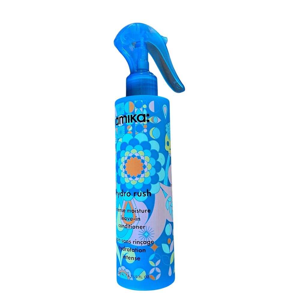 Amika NEW Hydro Rush Intense Moisture Leave In Conditioner 200 ML 6.7 Fl Oz
